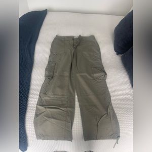 Army Green Abercrombie Cargo Pants